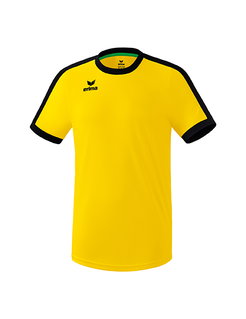 Erima Sport-Tshirt Trikot Retro Star (100% Polyester) gelb/schwarz Herren